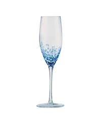 Anton Studio Designs Speckle Champagne Flutes, Set of 4