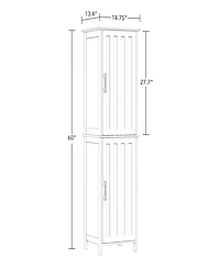 RiverRidge Home Monroe 2-Door Tall Cabinet