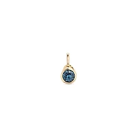 UNOde50 Saphire Crystal with Metal Alloy Circular Charms