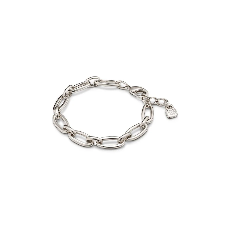 UNOde50 Medium Sized Oval Link Carabiner Clasp Bracelet