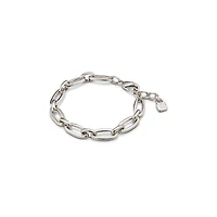 UNOde50 Medium Sized Oval Link Carabiner Clasp Bracelet