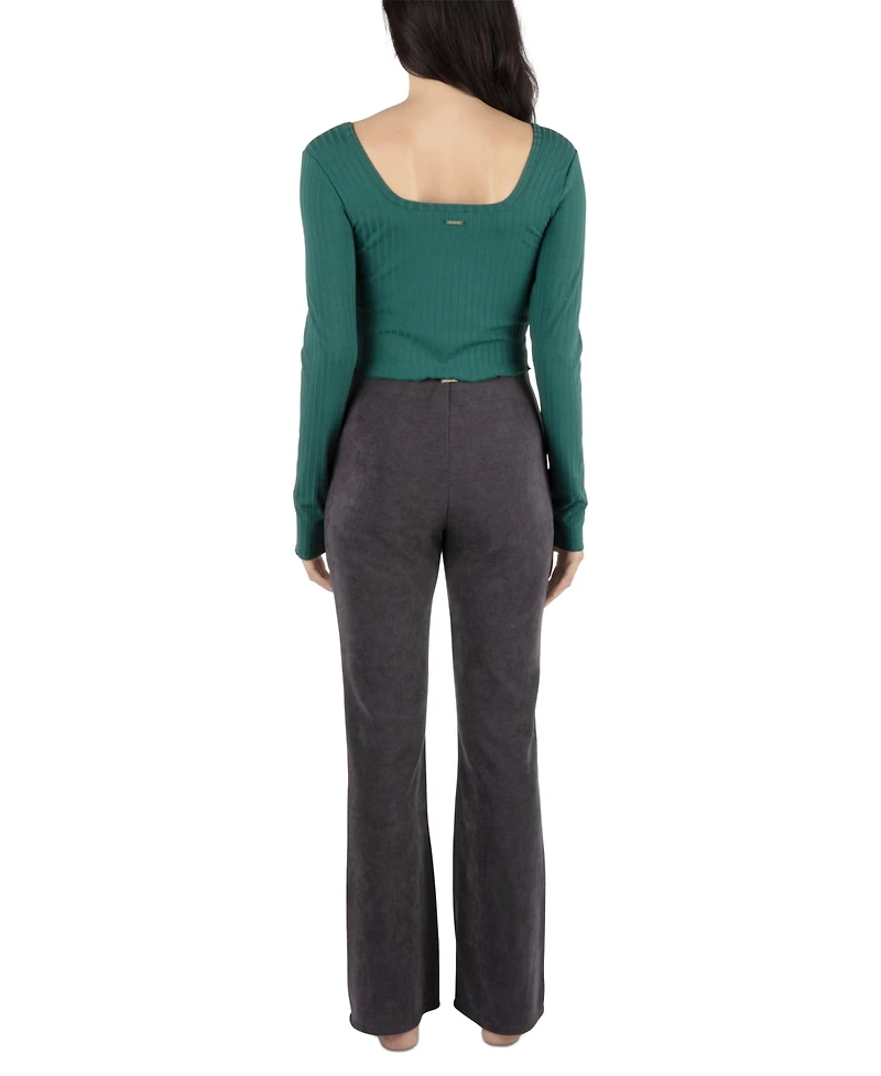 Hurley Juniors' Pull-On Bootcut Veronica Pants