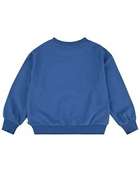 Levi's Big Girls Coastal Collegiate Crewneck Sweatshirt
