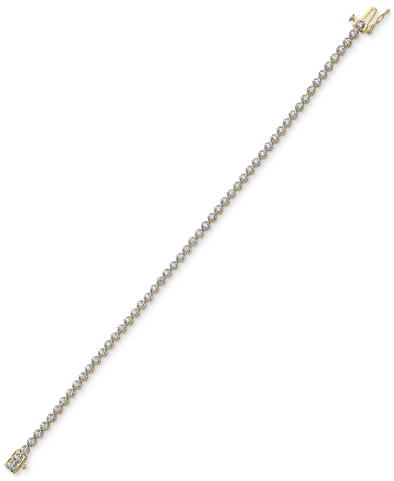 Diamond Tennis Bracelet (1 ct. t.w.) in 10k Yellow Gold