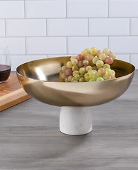 Thirstystone Uptown Pedestal Bowl on Marble Stand
