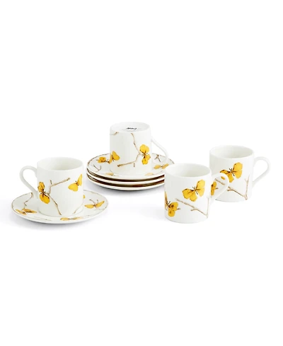 Michael Aram Butterfly Ginkgo Demitasse Set