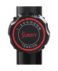 Sunny Health & Fitness Ultra Silent Smart Elliptical Exerciser, 300LB Capacity & 16” Long Stride with Free SunnyFit App Bluetooth Connection