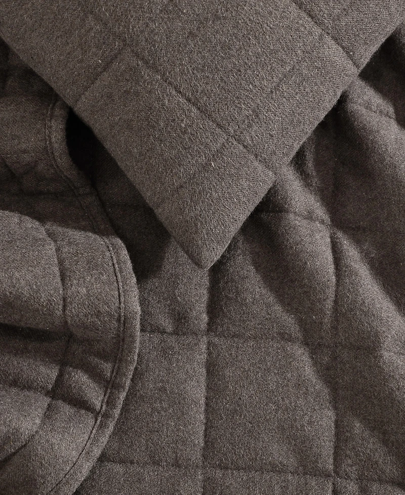 Calvin Klein Melange Flannel Quilt