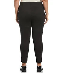 Rafaella Plus Houndstooth Pull On Pants