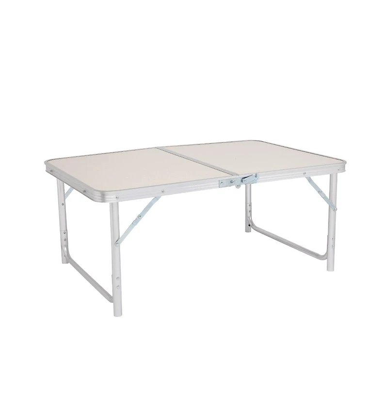 Slickblue Home Use Aluminum Alloy Folding Table – White