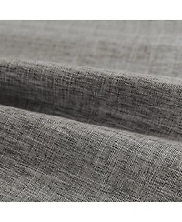 Linen Texture Blackout Grommet Curtains Pair(2 Panels