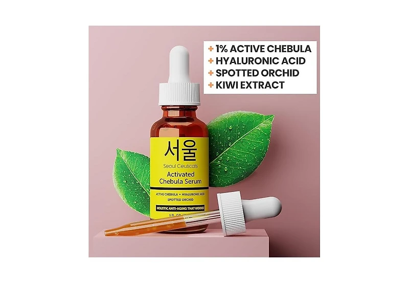 Seoul Ceuticals Korean Skin Care Chebula Active Serum K Beauty Skincare