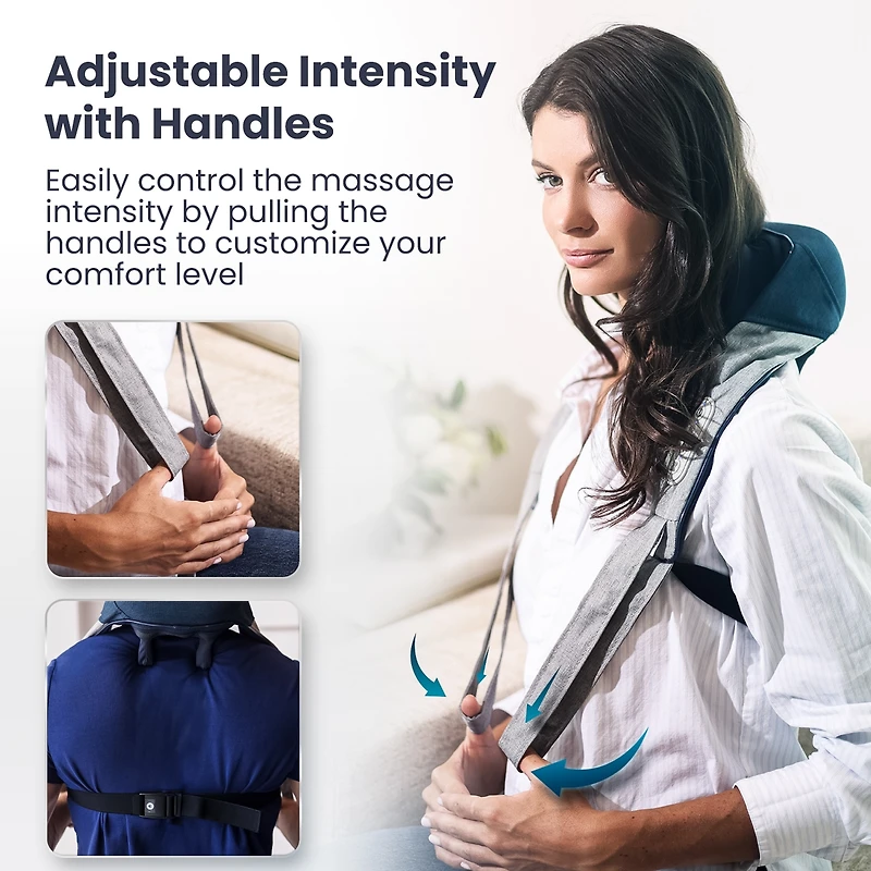 Miko Shiatsu Neck and Back Massager Hands Free & Heat