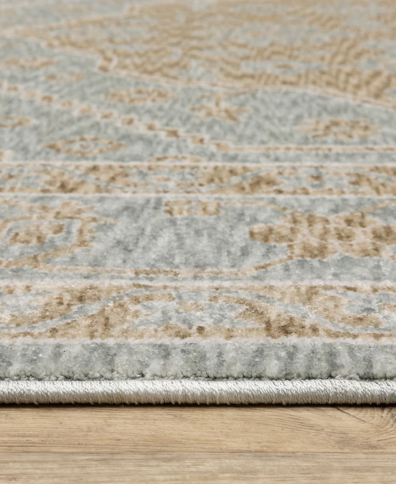 Oriental Weavers Echo ECH03 2'3"x7'6" Runner Area Rug