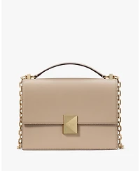 kate spade new york Deco Pebbled Leather Chain Shoulder Bag