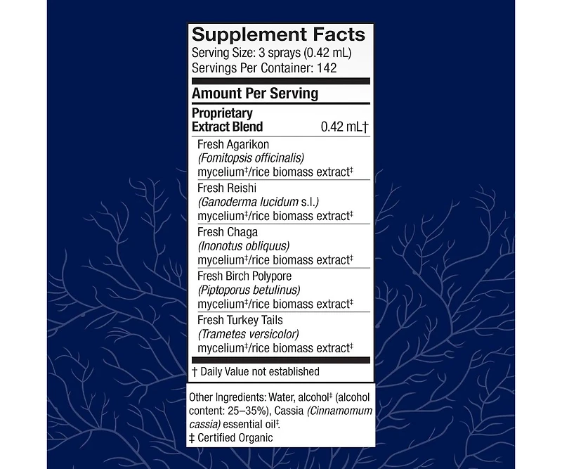 Host Defense MycoShield Throat Spray - Immune Health Support Dietary Mushroom Supplement with Chaga, Reishi
