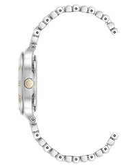 Anne Klein Women's Quartz Iconic Roman Numeral Bezel Two-Tone Alloy Metal Watch, 30mm