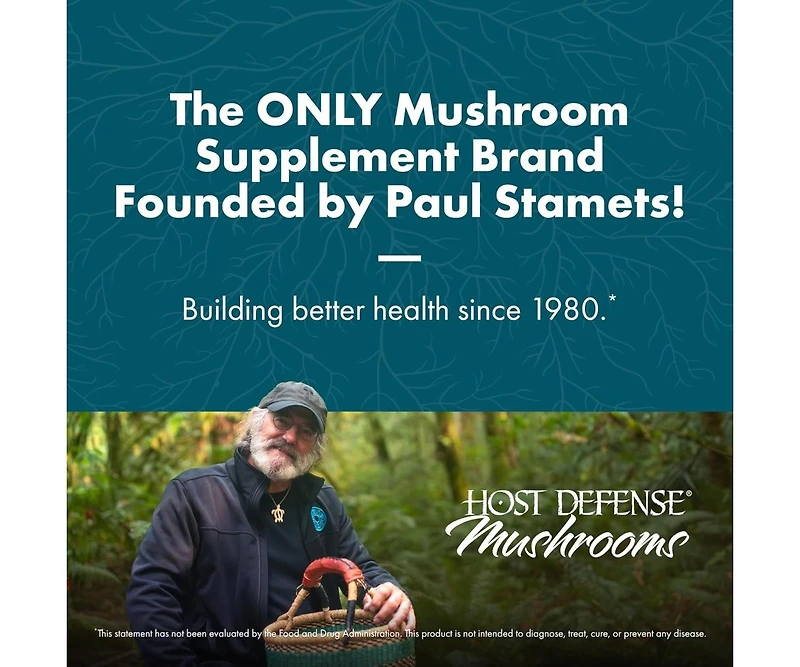Host Defense CordyChi Extract - Energy & Immune Support Supplement