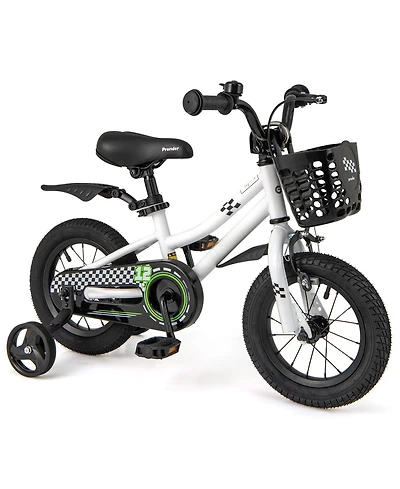 Hongge 12 Inch Kids Bike Children Bicycle with Training Wheels for 3-4 Years Old