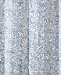 Peri Home Ikat Eyelet Cotton Shower Curtain, 72" x 72"