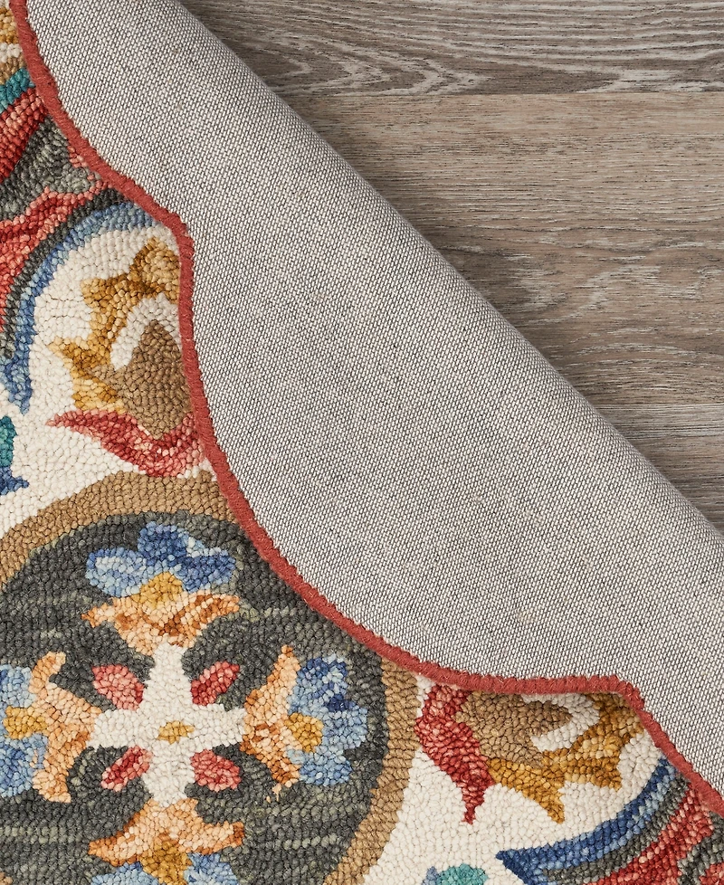 Lr Home Sweet Sinuo-108 6' x 6' Round Area Rug