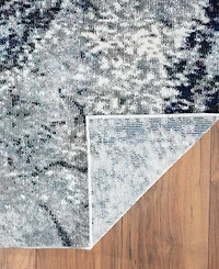 Closeout! Lr Home Tempest Abstract Arctic Glacier 5' x 7'6" Area Rug