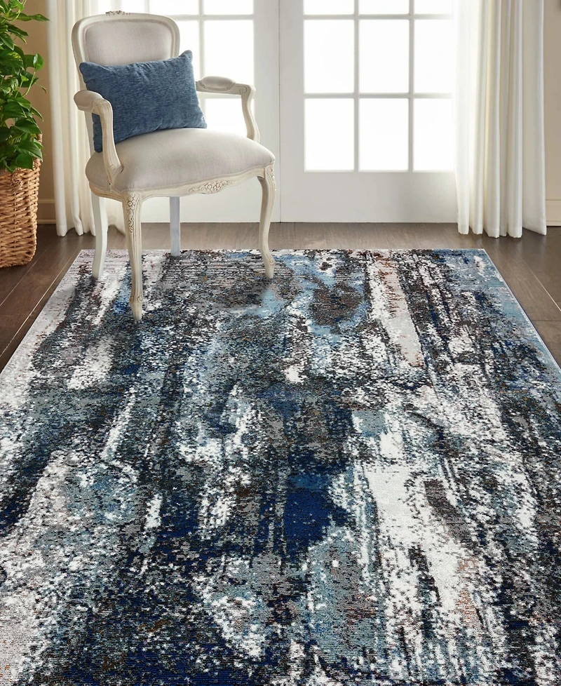 Closeout! Lr Home Insurgent Abstract Industrial 7'9" x 9'6" Area Rug