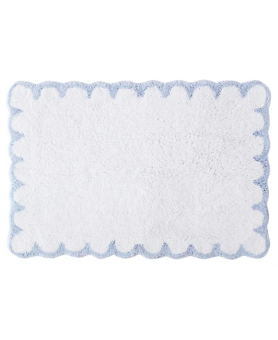 Peri Home Scallop Cotton Bath Rug, 30" x 20"
