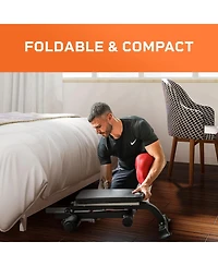 LifePro Roman Chair Hyperextension Bench – Adjustable, Foldable Glute & Lower Back Machine