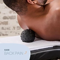 LifePro 4-Speed Vibrating Peanut Massage Ball | Lacrosse Ball & Foam Roller for Recovery & Therapy