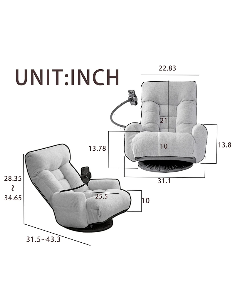Streamdale Adjustable Lounge Chair Comfort & Versatility
