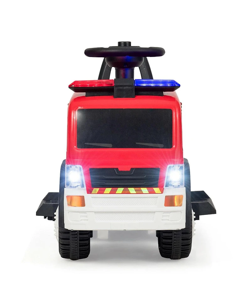 Hongge Kids 6V Battery Powered Electric Ride On Fire Truck