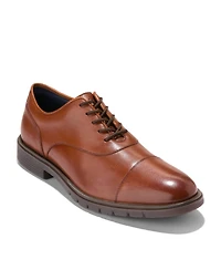 Cole Haan Men's Grand Flex Dress Cap Lace-Up Oxford
