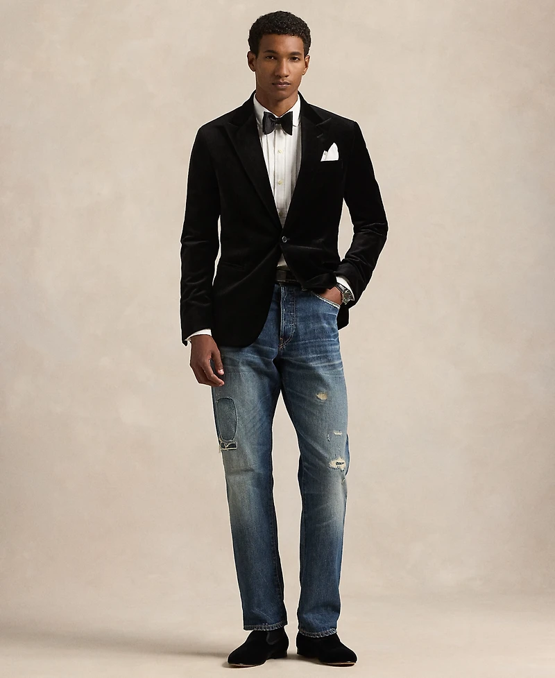 Polo Ralph Lauren Men's Modern Velvet Tuxedo Jacket