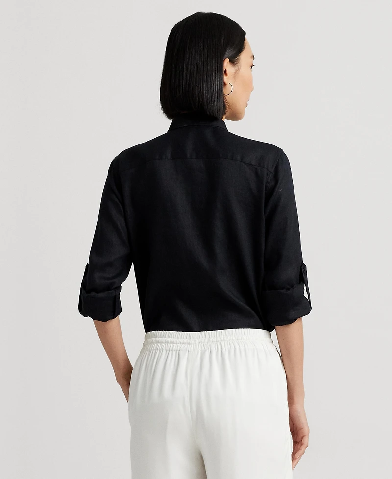 Lauren Ralph 100% Linen Shirt