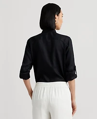 Lauren Ralph 100% Linen Shirt