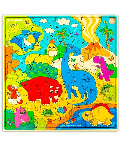 Quokka 28 Pieces Wooden Toddlers Puzzles for Ages 3-5 – Animal Toys