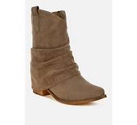 Bronco Slouchy Calf Boots