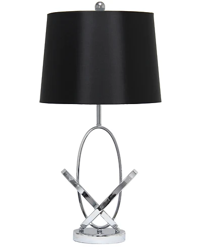 Lalia Home 27.25" Glossy State-of-the-Art Modern Entwined Table Lamp