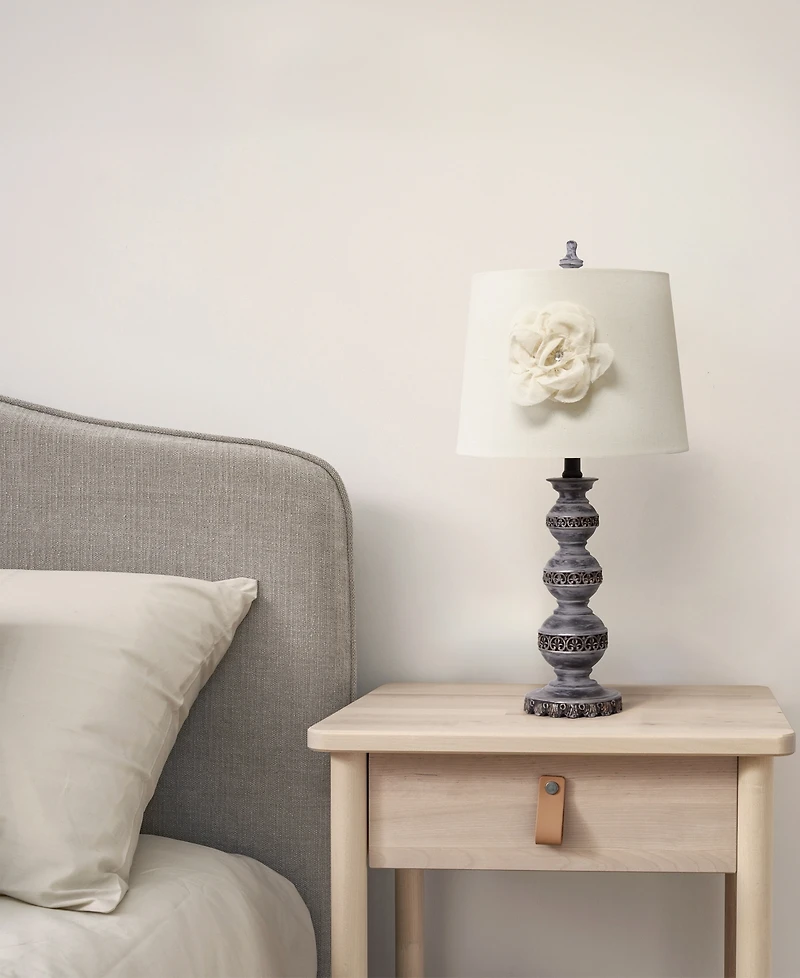 Lalia Home 25" Elegant Embellished Table Lamp