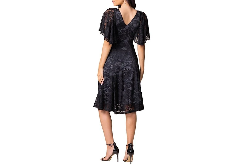 Kiyonna Women's Camille Lace Cocktail Dress
