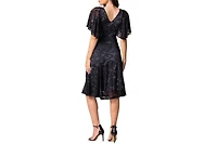 Kiyonna Women's Camille Lace Cocktail Dress