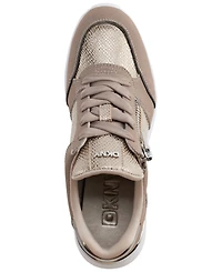 Dkny Women's Kalina Lace Up Wedge Sneakers