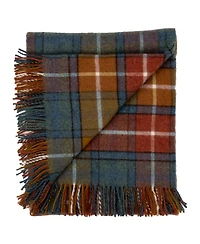 Prince of Scots Highland Tweeds Shetland Lambswool Throw, 55 " x 72"