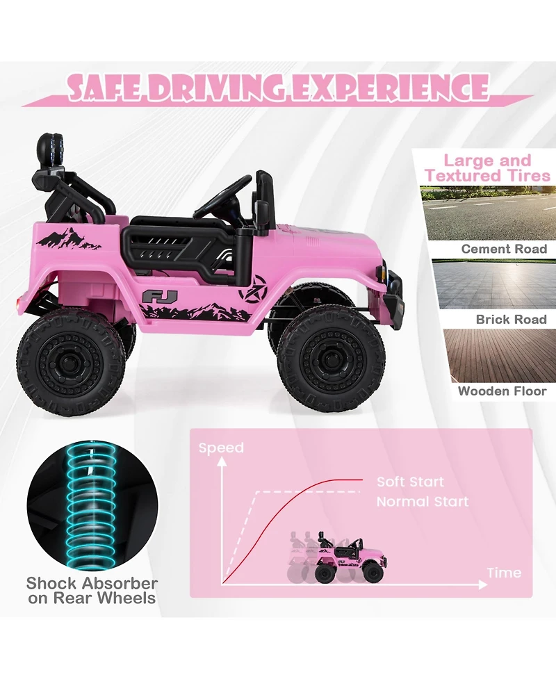 Hongge 12V 7Ah Licensed Toyota Fj Cruiser Electric Car with Remote Control
