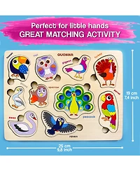 Quokka Wooden Puzzles for Toddlers 3-5 - Games Children's Learning