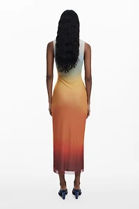 Desigual Women's Ombre tulle dress