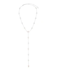 Ettika Dripping Mother of Pearl Lariat Necklace