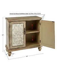 Madison Park Driscoll 2-Door Cabinet