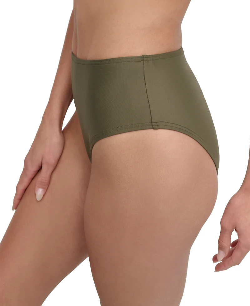 Dkny Women's Classic Mid Rise Bikini Bottoms